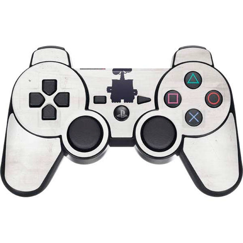 Disney Wall-E Silhouette PS3 Dual Shock wireless controller Skin