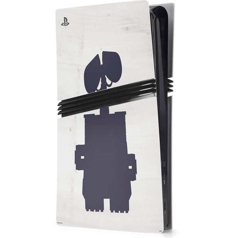 Disney Wall-E Silhouette PS5 Pro Console Skin