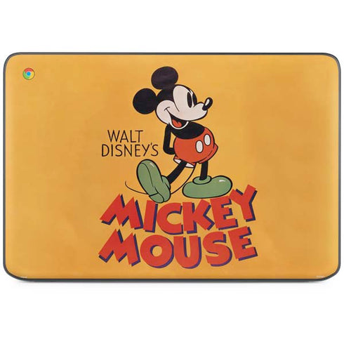 Disney Mickey Mouse Walt Disney Classic Character HP Chromebook Skin
