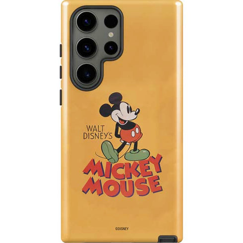 Disney Mickey Mouse Walt Disney Classic Character Galaxy S23 Ultra Pro Case