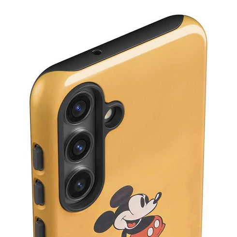 Disney Mickey Mouse Walt Disney Classic Character Galaxy S25 Plus Impact Case