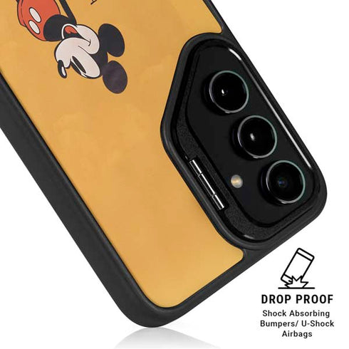 Disney Mickey Mouse Walt Disney Classic Character Galaxy S24 Plus Kickstand Case