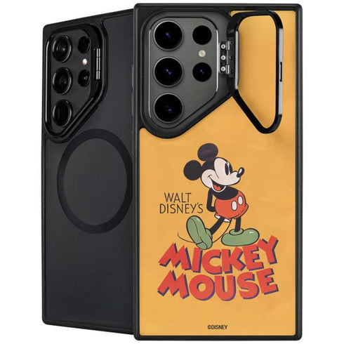 Disney Mickey Mouse Walt Disney Classic Character Galaxy S24 Ultra Kickstand Case