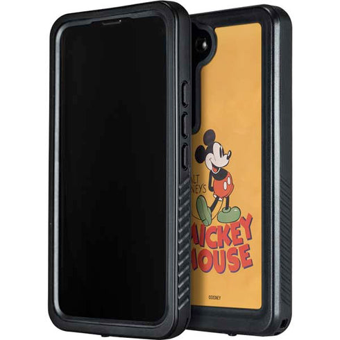 Disney Mickey Mouse Walt Disney Classic Character Galaxy S24 Waterproof Case