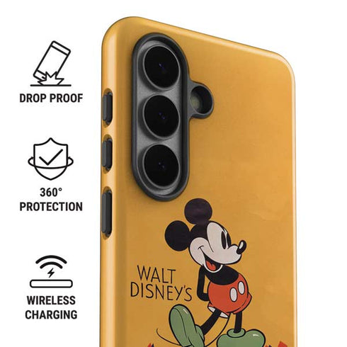 Disney Mickey Mouse Walt Disney Classic Character Galaxy S26 Impact Case