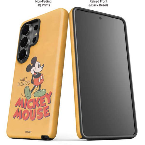 Disney Mickey Mouse Walt Disney Classic Character Galaxy S26 Ultra Impact Case
