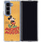 Disney Mickey Mouse Walt Disney Classic Character Galaxy Z Fold5 5G Clear Case