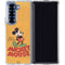 Disney Mickey Mouse Walt Disney Classic Character Galaxy Z Fold6 Clear Case