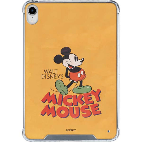 Disney Mickey Mouse Walt Disney Classic Character iPad 11th Gen (2025) Clear Case