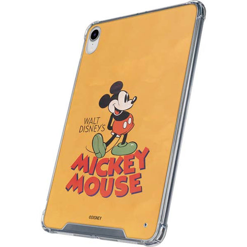 Disney Mickey Mouse Walt Disney Classic Character iPad 11th Gen (2025) Clear Case