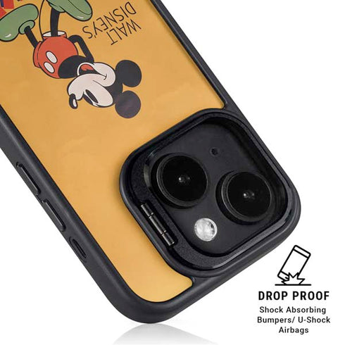 Disney Mickey Mouse Walt Disney Classic Character iPhone 14 Kickstand Case