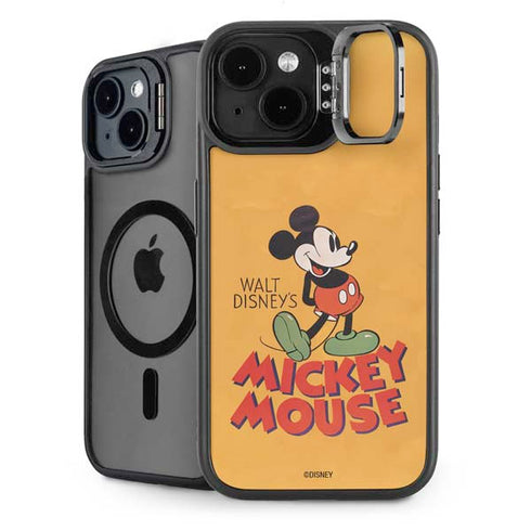 Disney Mickey Mouse Walt Disney Classic Character iPhone 15 Kickstand Case