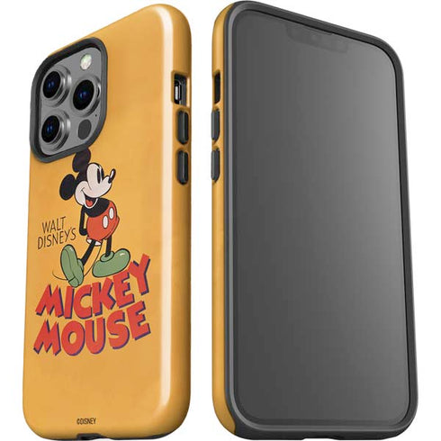 Disney Mickey Mouse Walt Disney Classic Character iPhone 15 Pro Impact Case