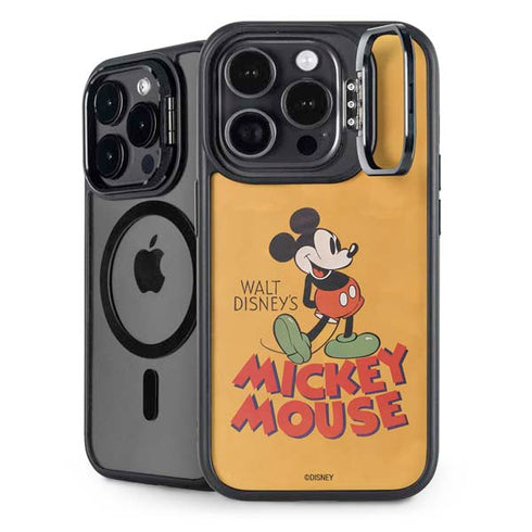 Disney Mickey Mouse Walt Disney Classic Character iPhone 15 Pro Kickstand Case