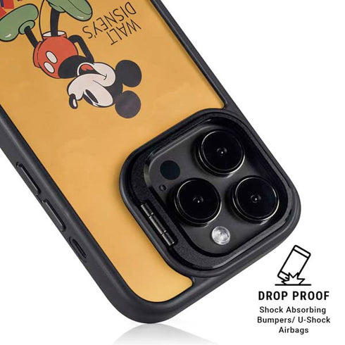Disney Mickey Mouse Walt Disney Classic Character iPhone 16 Pro Kickstand Case