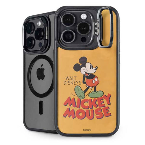 Disney Mickey Mouse Walt Disney Classic Character iPhone 16 Pro Max Kickstand Case