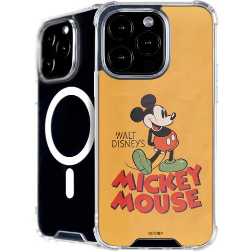Disney Mickey Mouse Walt Disney Classic Character iPhone 16 Pro Max MagSafe Case