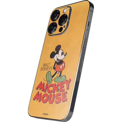 Disney Mickey Mouse Walt Disney Classic Character iPhone 16 Pro Max Skin