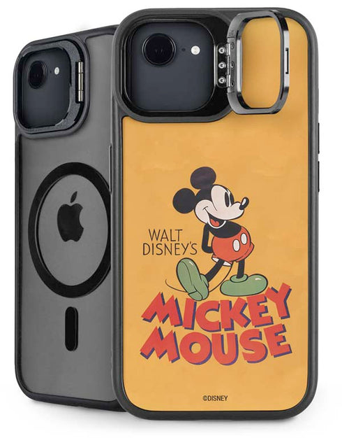 Disney Mickey Mouse Walt Disney Classic Character iPhone 16e Kickstand Case