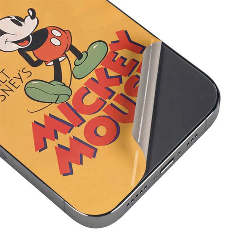 Disney Mickey Mouse Walt Disney Classic Character iPhone 16e Skin