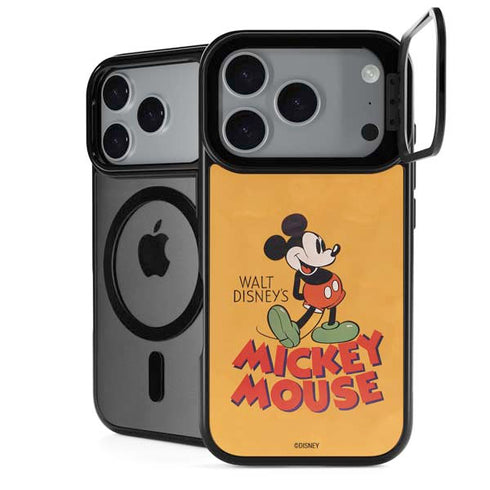 Disney Mickey Mouse Walt Disney Classic Character iPhone 18 Pro Kickstand Case