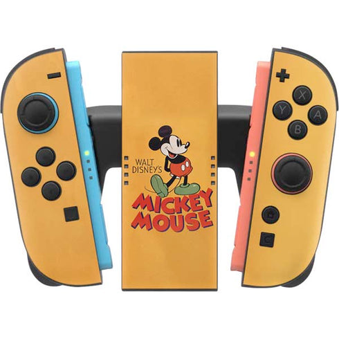 Disney Mickey Mouse Walt Disney Classic Character Nintendo Switch 2 (2025) Joy-Con Controller Skin