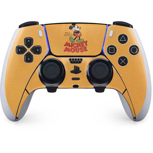 Disney Mickey Mouse Walt Disney Classic Character PS5 DualSense Edge Pro Controller Skin