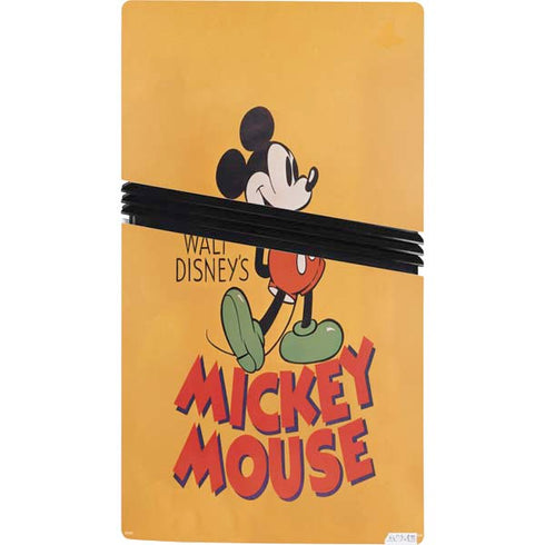 Disney Mickey Mouse Walt Disney Classic Character PS5 Pro Console Skin