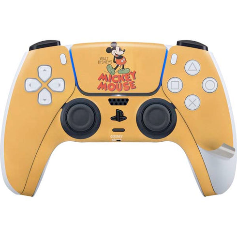 Disney Mickey Mouse Walt Disney Classic Character PS5 Pro Disk Bundle Skin