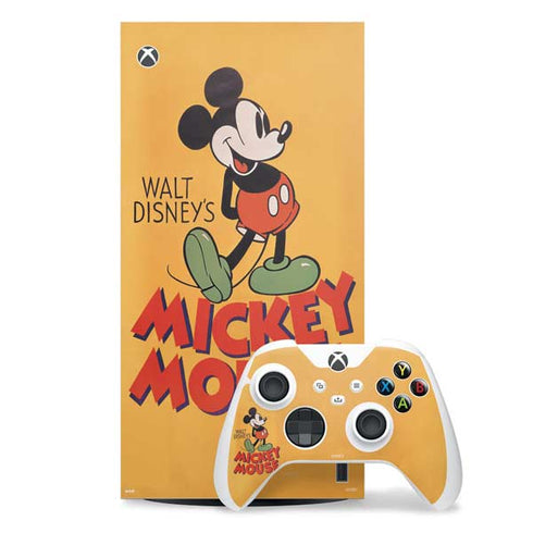 Disney Mickey Mouse Walt Disney Classic Character Xbox Series X Skins