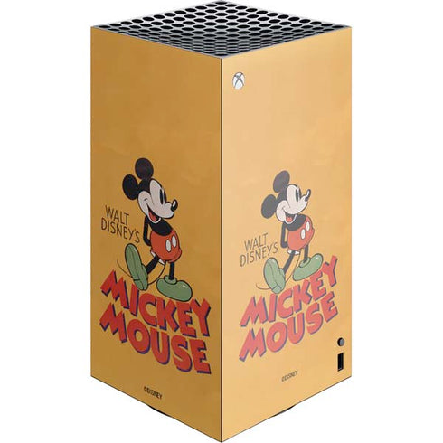 Disney Mickey Mouse Walt Disney Classic Character XBox Series X Digital Edition Console Skin