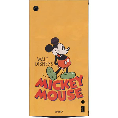Disney Mickey Mouse Walt Disney Classic Character XBox Series X Digital Edition Console Skin