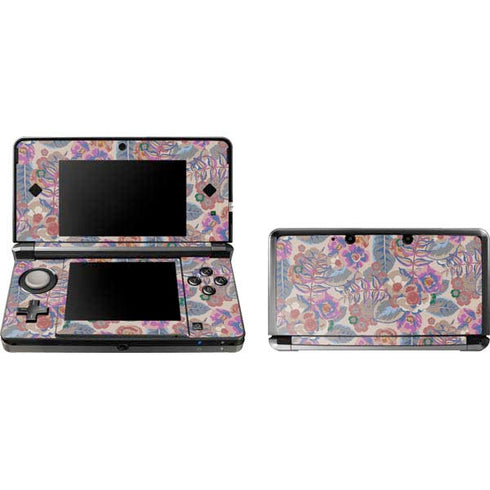 Warm Taupe Floral 3DS (2011) Skin