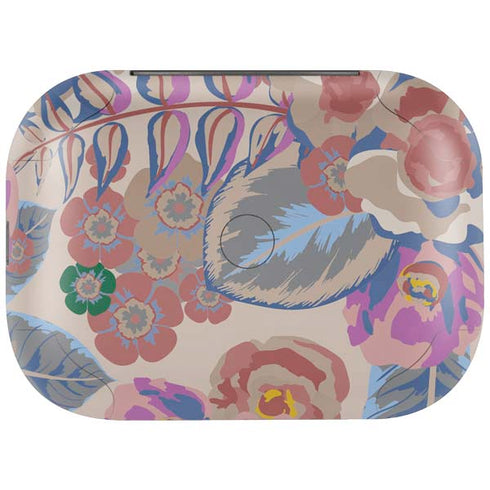 Warm Taupe Floral Amazon Echo Buds Skin