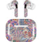 Warm Taupe Floral AirPods Skins