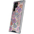 Warm Taupe Floral Galaxy S23 Ultra Clear Case