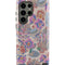 Warm Taupe Floral Galaxy S23 Ultra Pro Case