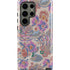 Warm Taupe Floral Galaxy S23 Ultra Pro Case