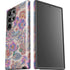 Warm Taupe Floral Galaxy S23 Ultra Pro Case