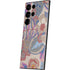 Warm Taupe Floral Galaxy Skins