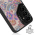 Warm Taupe Floral Galaxy S25 Plus Kickstand Case