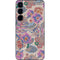 Warm Taupe Floral Galaxy S25 Plus Skin