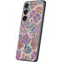 Warm Taupe Floral Galaxy S25 Skin