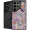 Warm Taupe Floral Galaxy S25 Ultra Kickstand Case