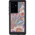 Warm Taupe Floral Galaxy S24 Ultra Waterproof Case