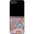 Warm Taupe Floral Galaxy Z Flip6 Skin