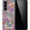 Warm Taupe Floral Galaxy Z Fold5 5G Skin