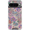 Warm Taupe Floral Google Pixel 10 Pro XL Clear Case