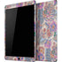 Warm Taupe Floral iPad Skins