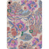 Warm Taupe Floral Apple iPad Air Skin